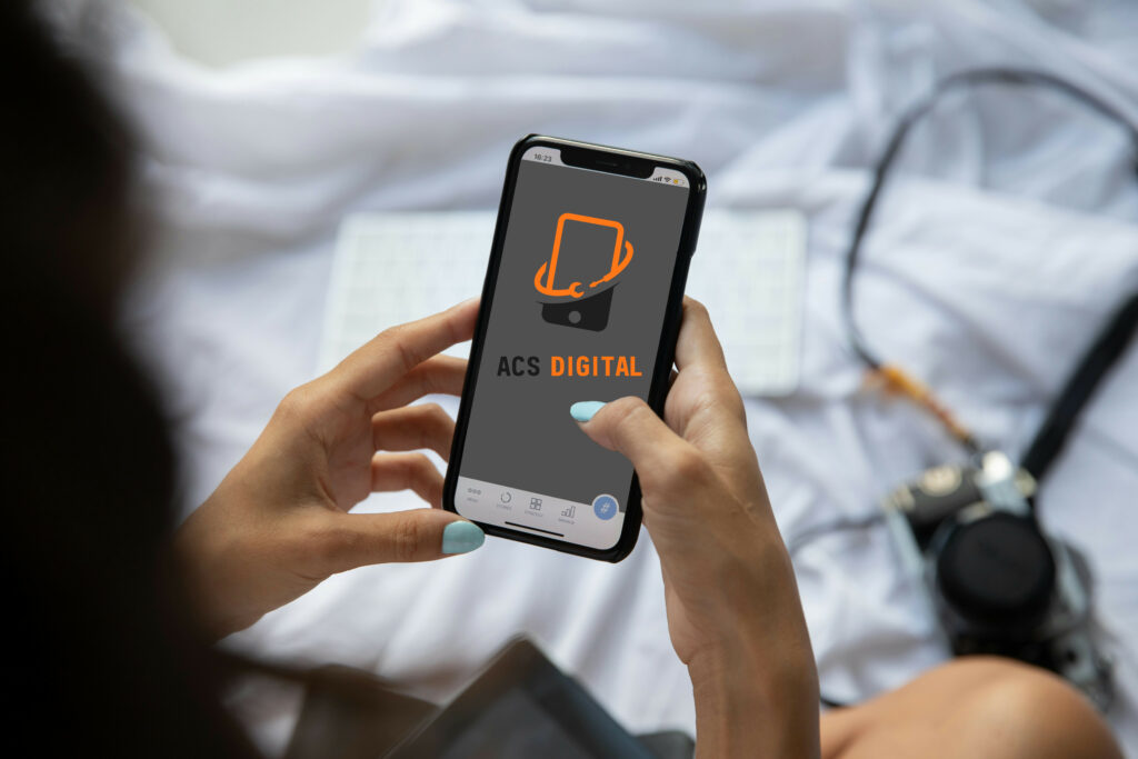 app acs digital su schermo mobile
